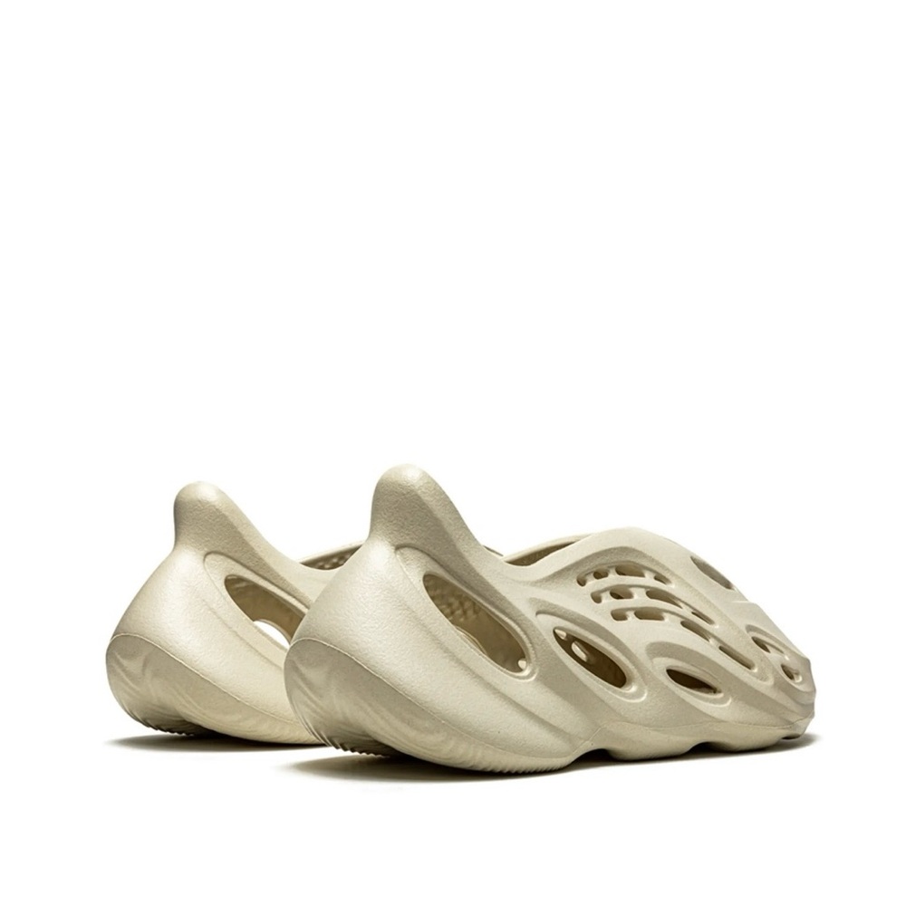 adidas Women’s Foam Slip-On Sneakers in Light Beige - Picture 4 of 4